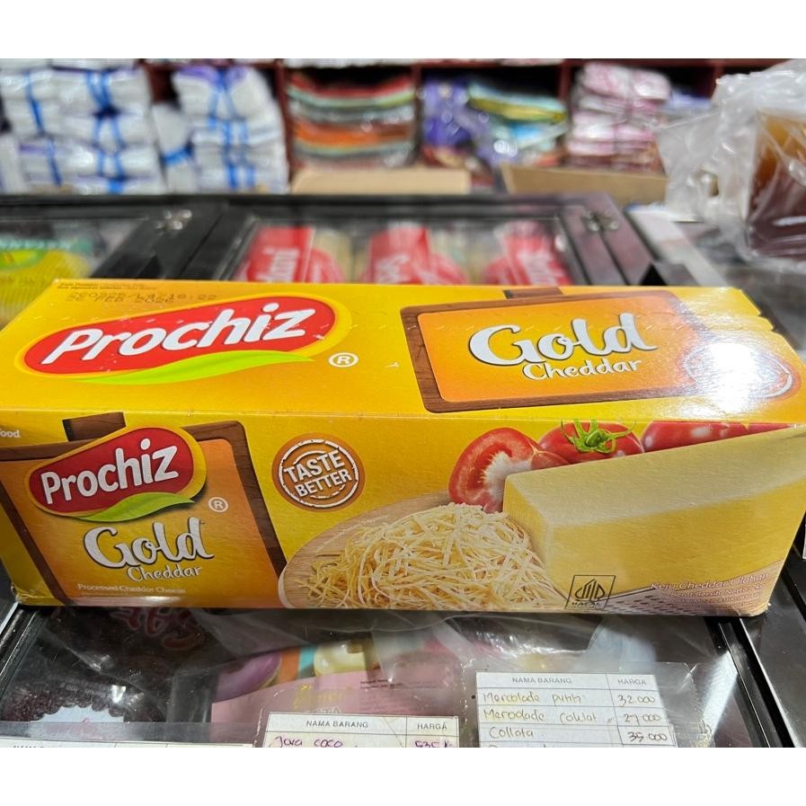 

Keju Prochiz 2Kg Keju Cheddar Keju Asin Taste Better Keju Gold Cheddar