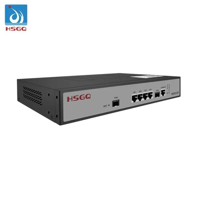 Olt Gpon Hsgq-G01Id 1 Port Olt 4*Ge Rj45,1*10G Sfp+ Mini Size (Free Sfp) - Gpon 1 Pon New Stok