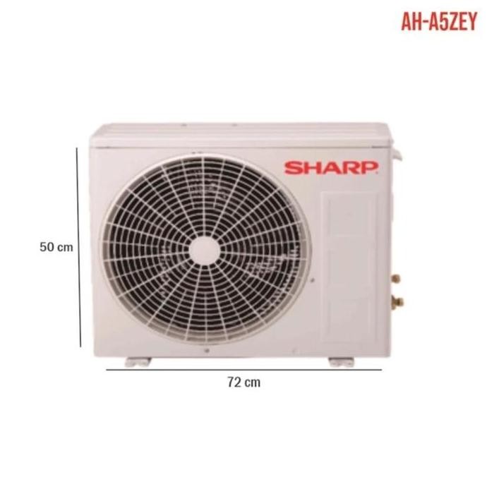 Ac Sharp 0.5Pk Gold Fin/Ac Sharp 1/2 Pk Gold Fin Turbo Cooling Terbaru Bergaransi Resmi