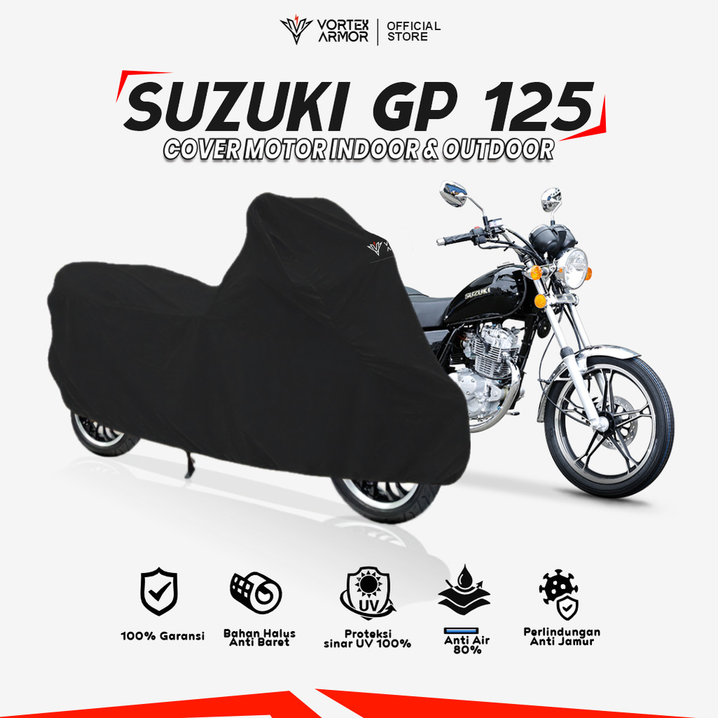 Cover Motor Suzuki GP125 / Sarung Motor Suzuki GP125 / Tutup GP125