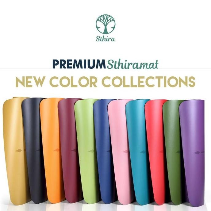 TERBARU Matras Yoga STHIRA Premium Yoga Mat BISA GRAB