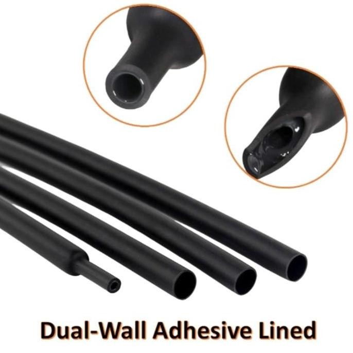 Heat Shrink Glue Tube / Dual Wall Heat Shrink Size : 25.4 Mm