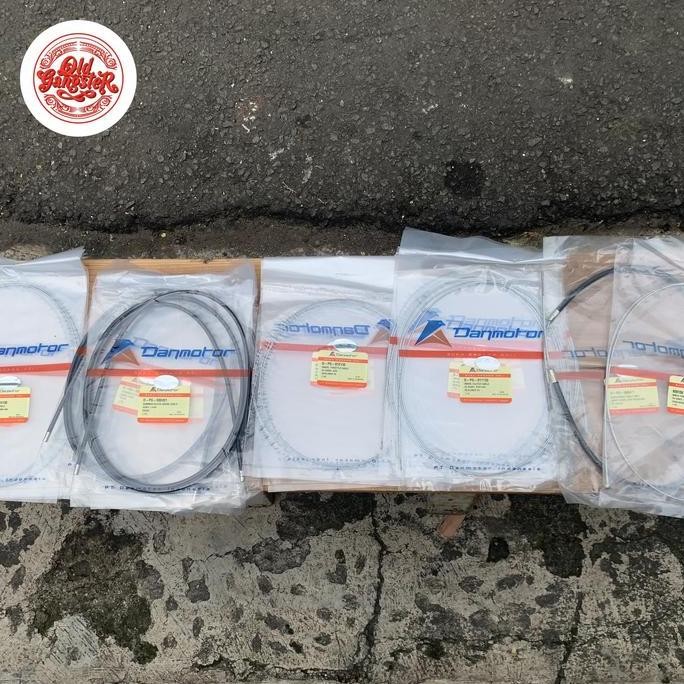 ASLI KABEL REM VESPA EXCEL PX PS SPARTAN SET DALAM LUAR KABEL KOPLING VESPA