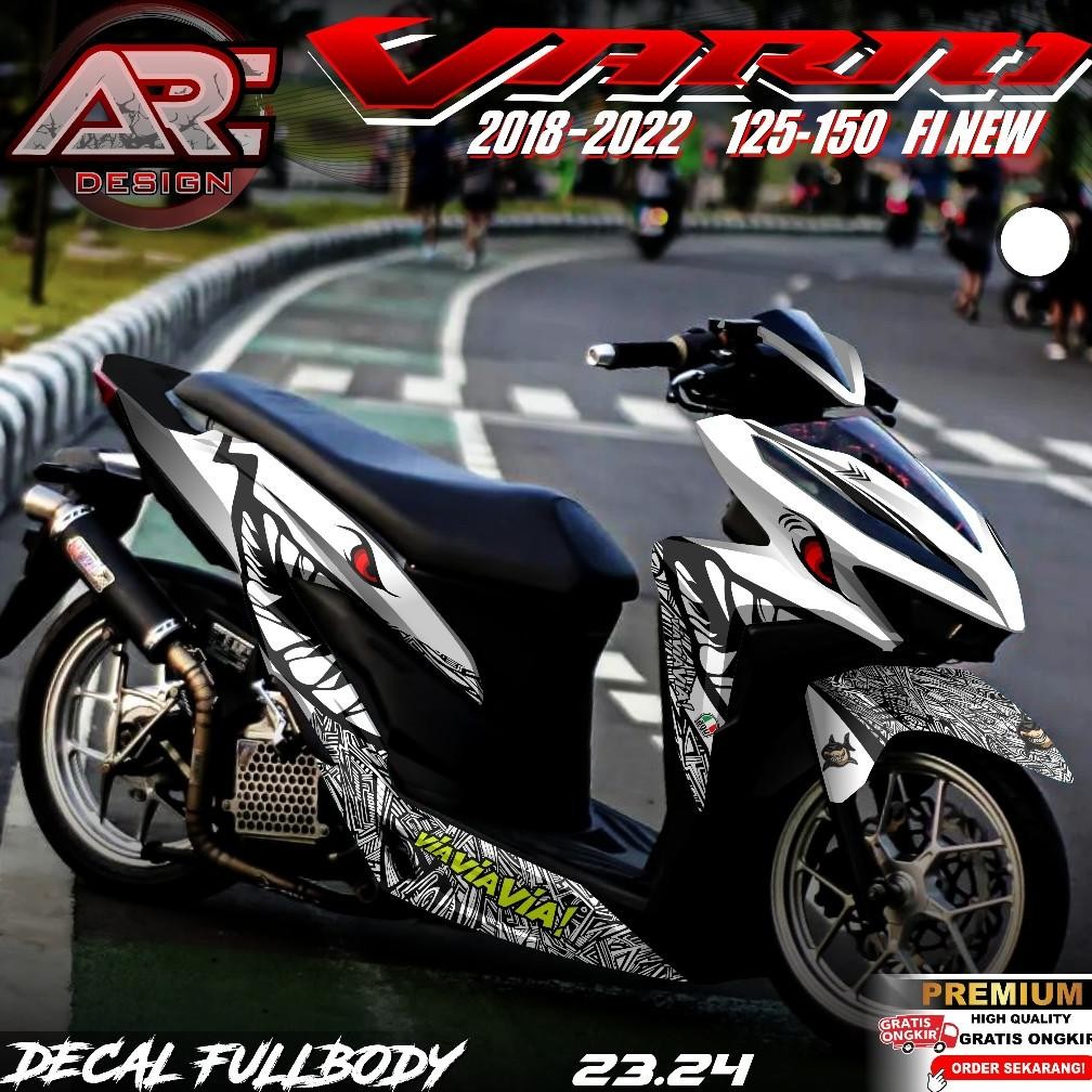 (COD) TERBARU Decal Sticker Honda Vario New 125 150 Full body - Stiker Skotlet Variasi Modifikasi Al