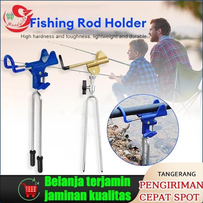 BRACKET JORAN PANCING ADJUSTABLE DUDUKAN TIANG CAGAK PANCING LIPAT STOK TERBATAS
