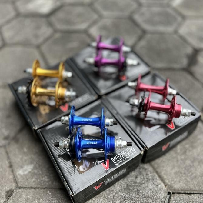 HUB FREEHUB FIXIE 32 HOLE VUELTA BEARING FLIP FLOP COG LOCK 17T TAIWAN