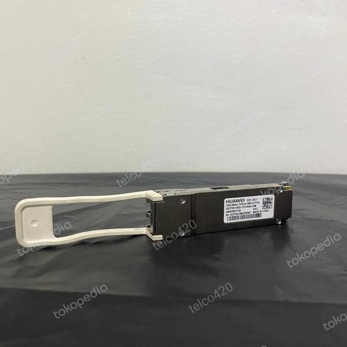 Qsfp 100G 1310Nm 80Km Sm Qsfp28 Zr4 Lc Duplex Singlemode Huawei New Stok