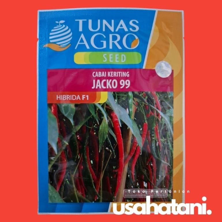 JACKO 99 F1 10 Gram Benih Cabe Keriting Tunas Agro
