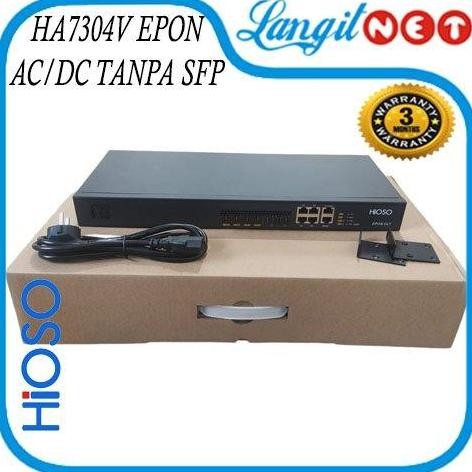 Hioso Epon Olt Ha7304V Ac Dc Tanpa Sfp New Stok