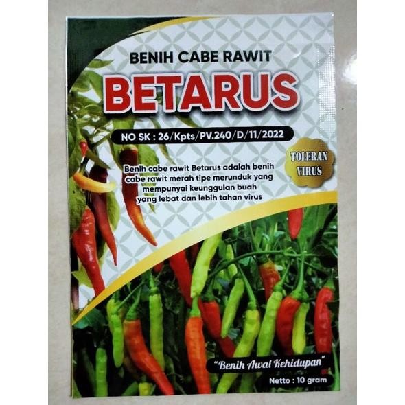 Benih Cabe Rawit BETARUS 10 Gram - Bibit Cabai BETARUS - Crm BETARUS