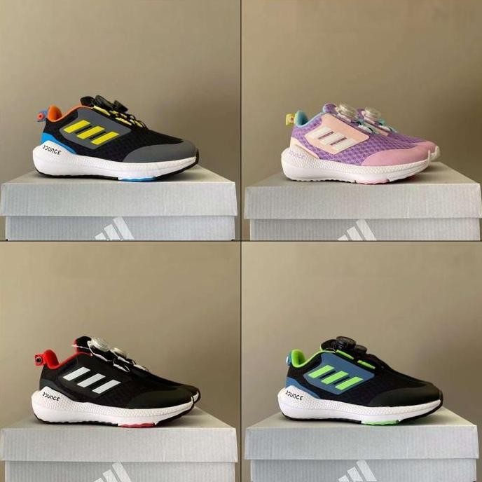 Adidas EQ21 RUN BOA / ADIDAS Kids / Sepatu Kets Anak / Slip On Kids