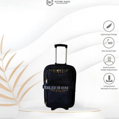 Tersedia Koper Kain Polo Ben 20 Inch - Koper Kabin Kanvas Premium Original