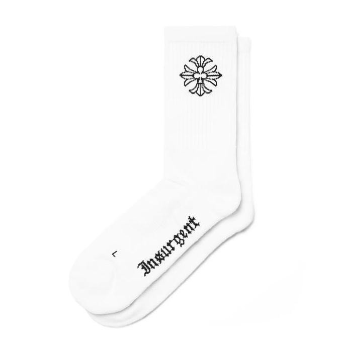 Insurgent Club - Socks Chrome Club White