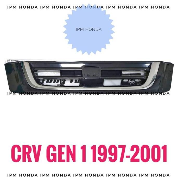 Moulding Base List Grill Grille Depan Honda Crv Gen 1 Rd1 2000 2001