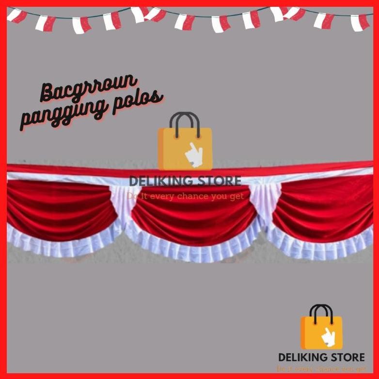 Bendera Panjang Bendera Merah Putih Bendera Gelombang