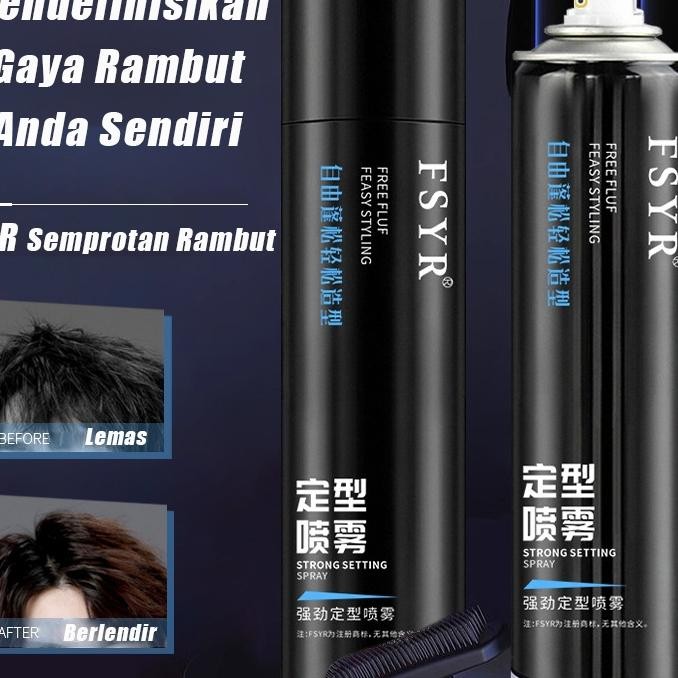 Hair Spray Pria Hair Styling Spray Spray Rambut Hair Styling Styling Rambut Keras