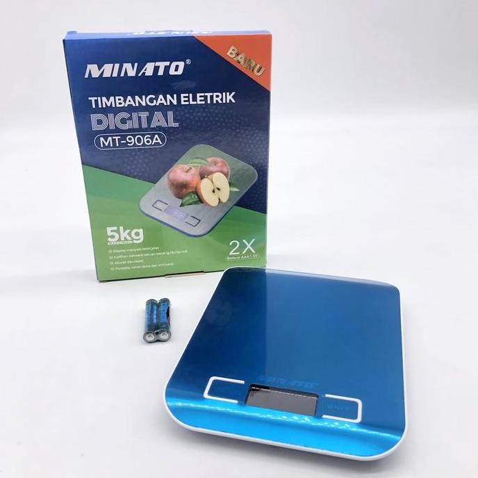 New Minato Timbangan Elektrik Digital Stainless 5Kg 100% Akurat