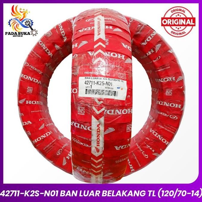 READY BAN LUAR AHM FEDERAL RING BELAKANG 120/70-14 VARIO PCX 150 160 K2S ORIGINAL HGP