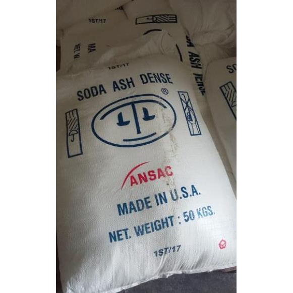 

SODA ASH DENSE ANSAC 1KG 1 KG USA SODIUM CARBONATE/NATRIUM KARBONAT