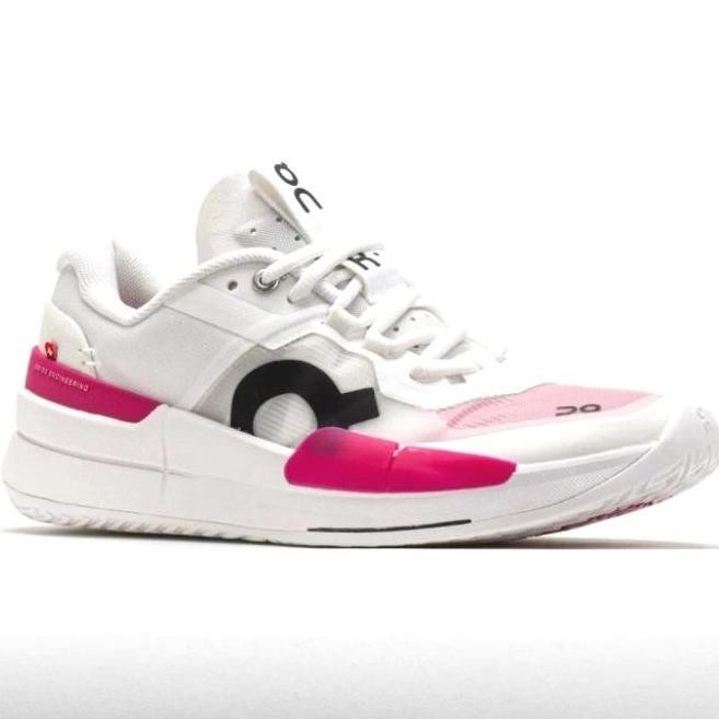 Sepatu Tenis Badminton The Roger Pro 2 White Pink Shoes Women Original