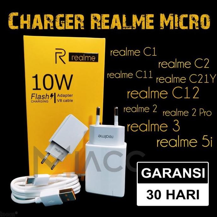 CHARGER USB MICRO 2A FAST CHARGING UNTUK REALME C1 C2 2 3