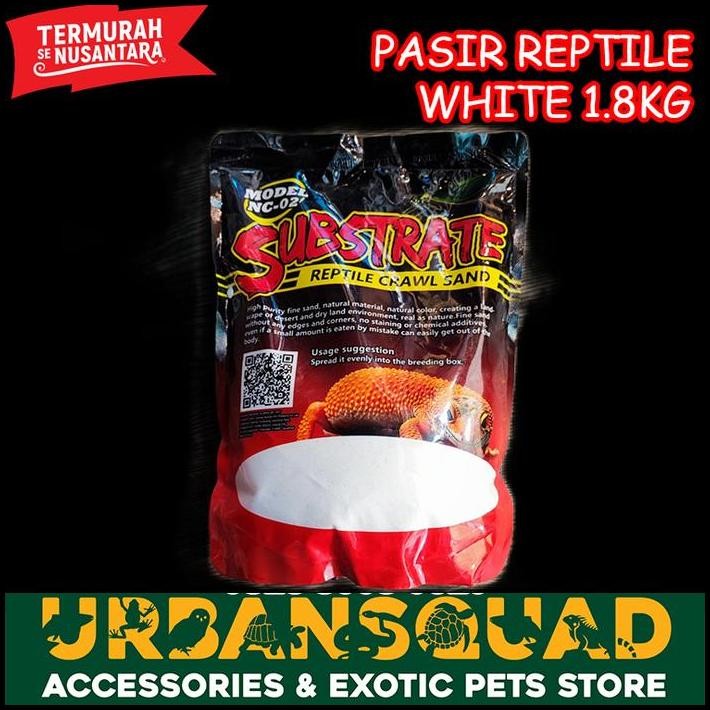 REPTILE SAND WHITE NOMOY NC-01 PASIR GECKO BEARDED DRAGON UROMASTYX BD