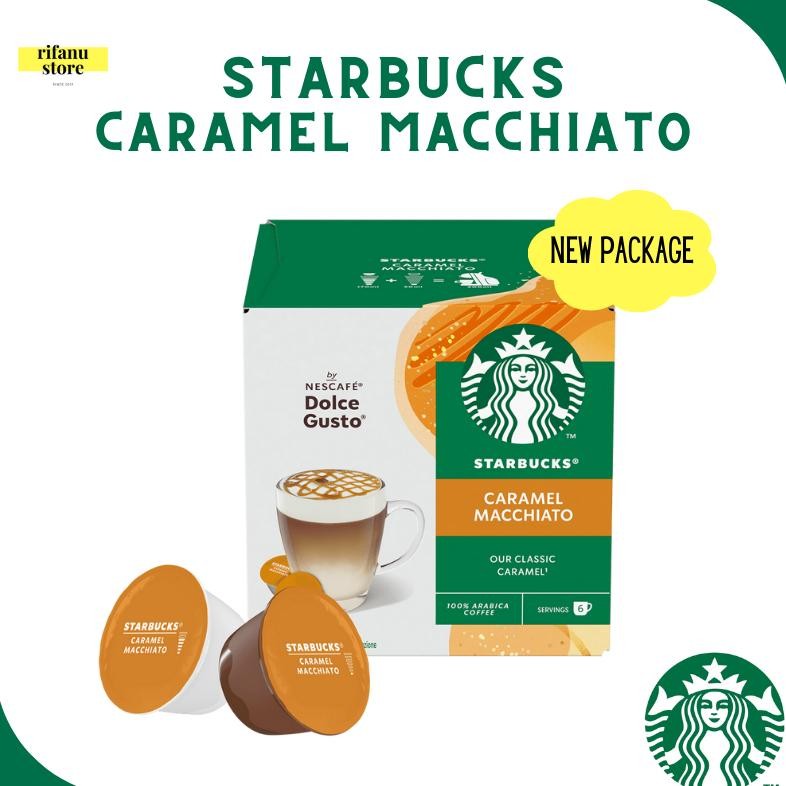 

Nescafe Dolce Gusto Starbucks Caramel Macchiato Capsule Original NDG
