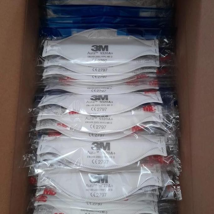 new !!! 3M Masker N95 Aura 9320A+ (Headloop-Original)