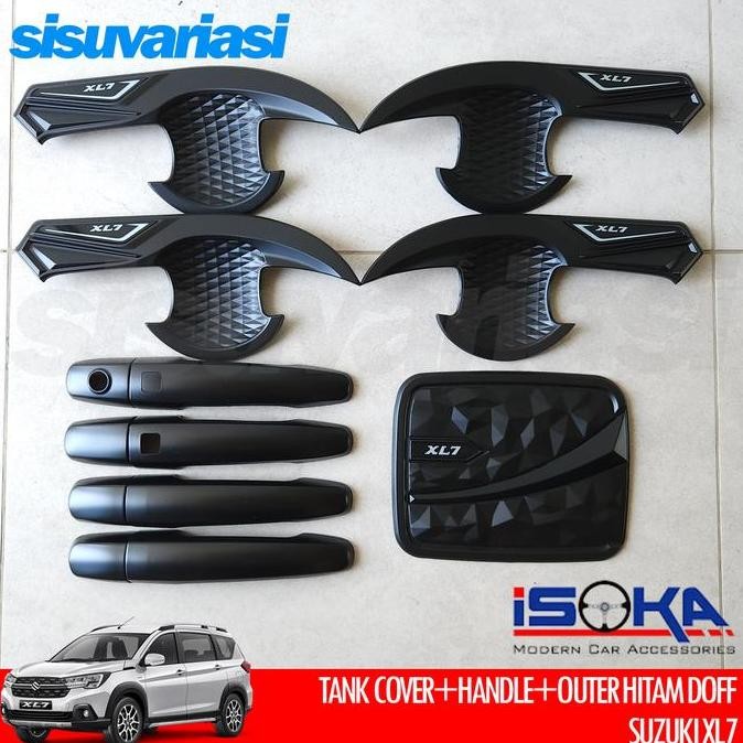 Aksesoris Tank Cover Door Handle Outer Pintu Garnish Suzuki XL7