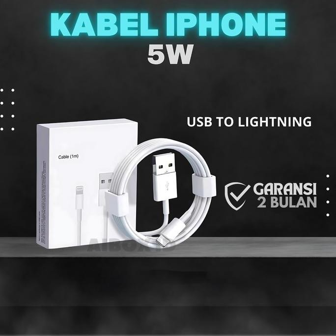 KABEL CHARGER iPhone 5 5S 6 6S 6PLUS 7 7PLUS 8 8PLUS ORIGINAL