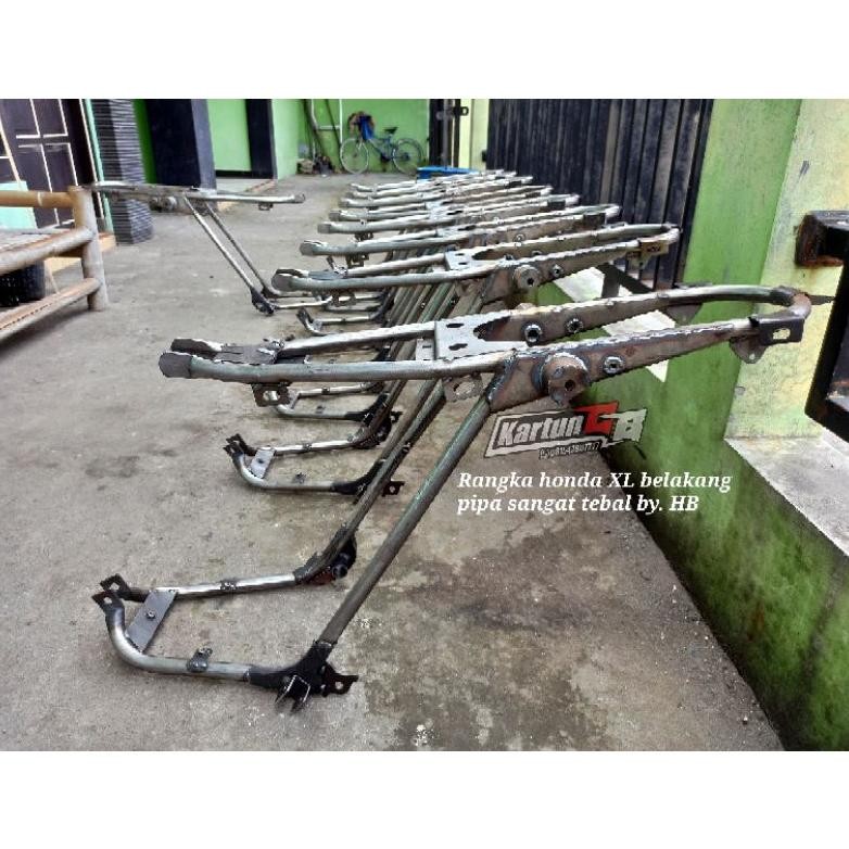 Rangka honda XL 125 kwalitas super pipa double sangat tebal