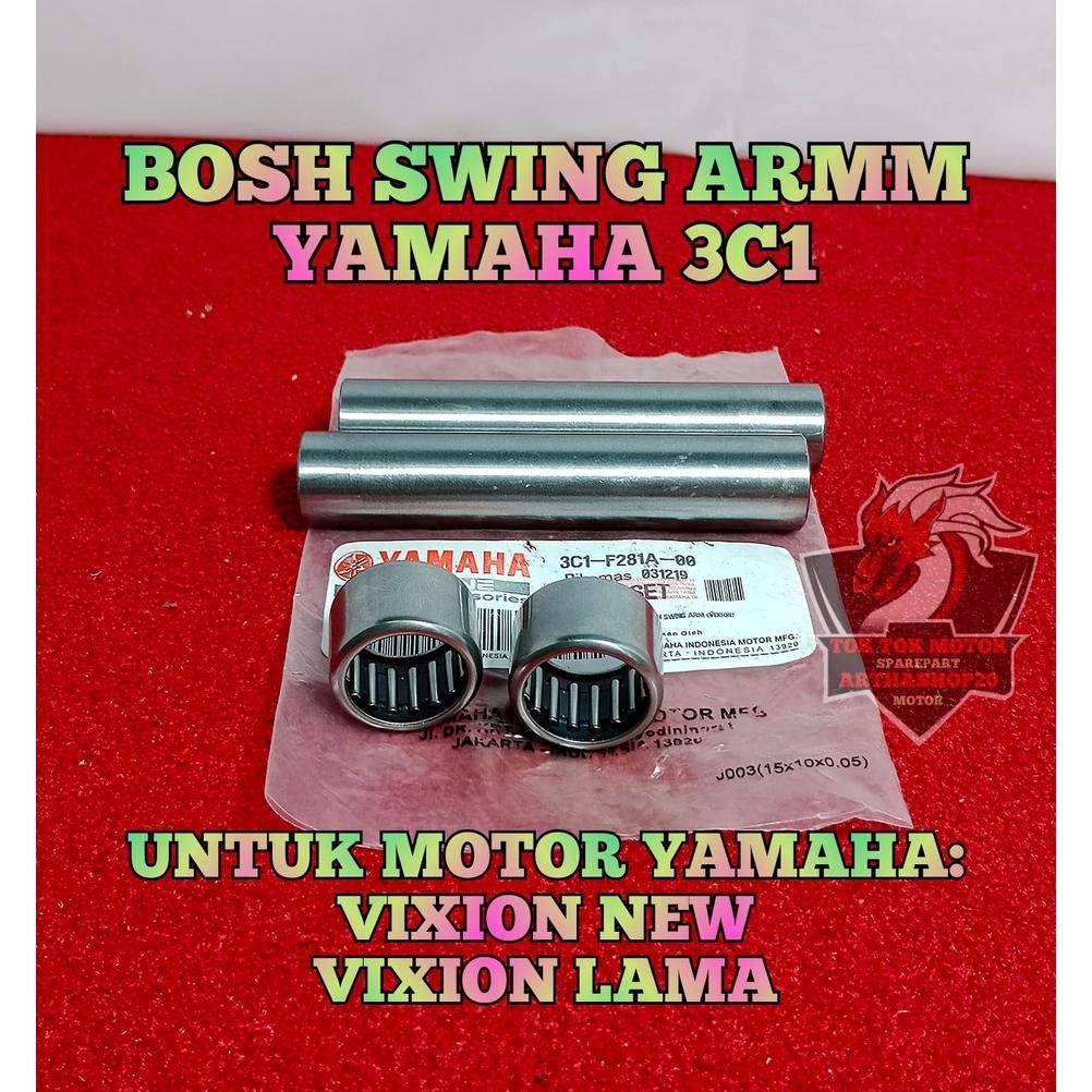 BOSH SWING ARM ASLI ORIGINAL YAMAHA 3C1 VIXION NEW , VIXION LAMA SASIS FORK BOS SATU SET