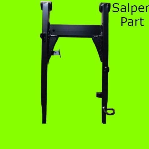 swing arm SUPRA 125 DD, SASIS SUPRA 125 DD warna HITAM