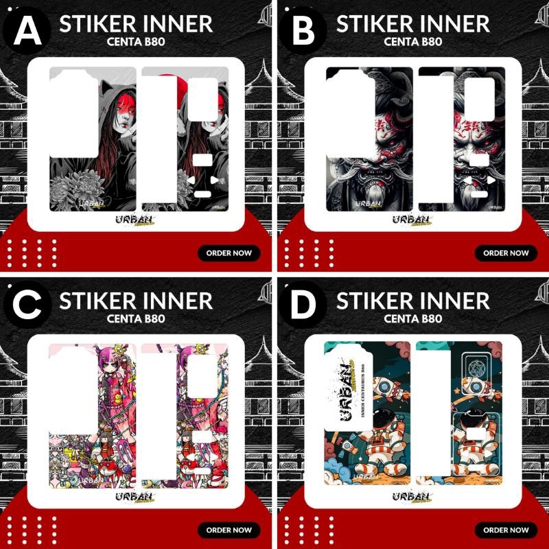 

Promo2pcs - Urban Stiker C B80 Dekorasi Detail S Dalam By District G8 Garskin Stiker/not Case Premium Quality CustomCOD