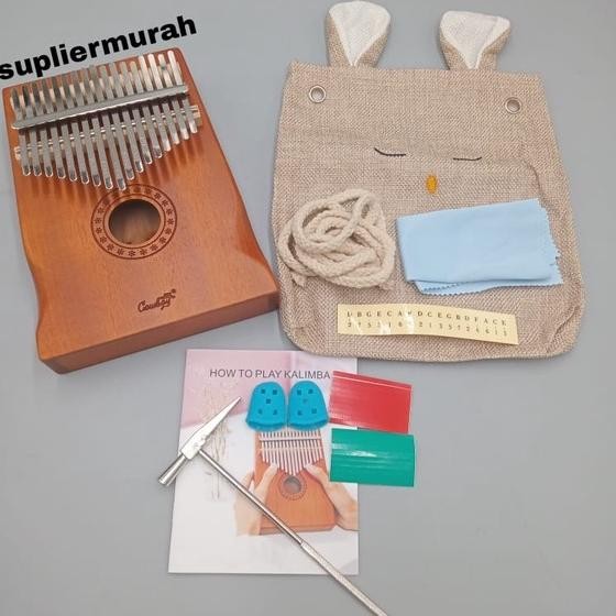 KALIMBA COWBOY 17KEY ALAT MUSIK PIANO JARI PIANO JEMPOL MERK COWBOY