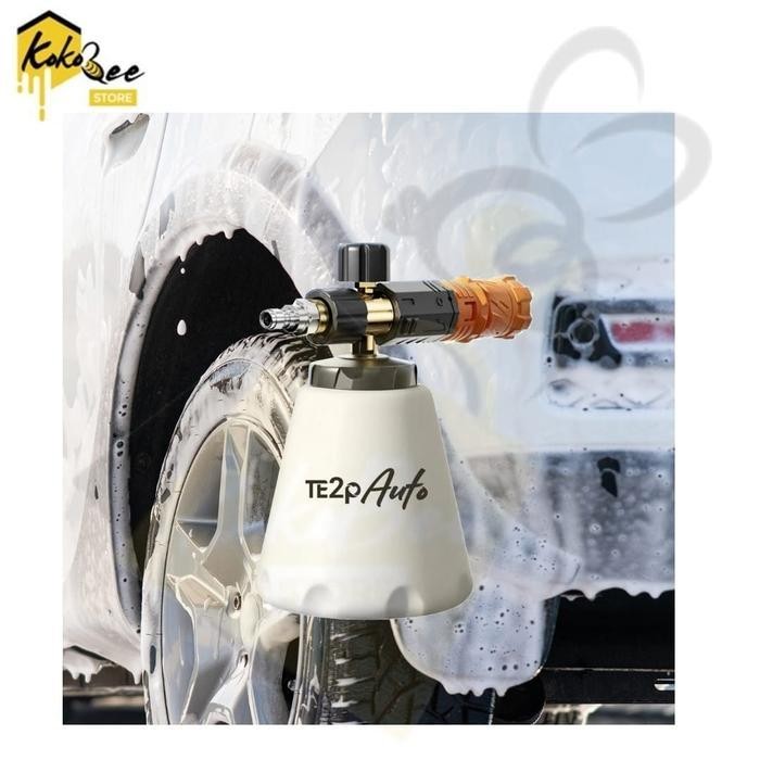 Te2P Auto Snow Foam Lance 4.0 Free Mesh 5Gr Dan Orifice 1.25 - Tabung Salju Tembakan Gun Mesin Jet C