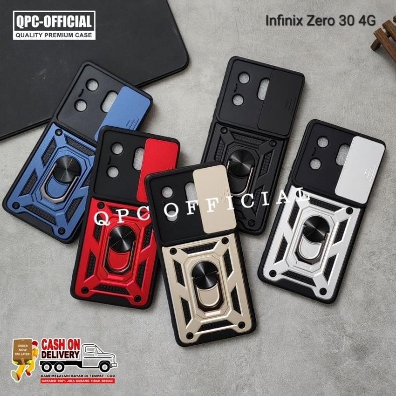 Ct_C1077 Infinix Note 30 Infinix Note 30 Pro Case Armor Slide Protect Kamera Case Robot Slide Kamera