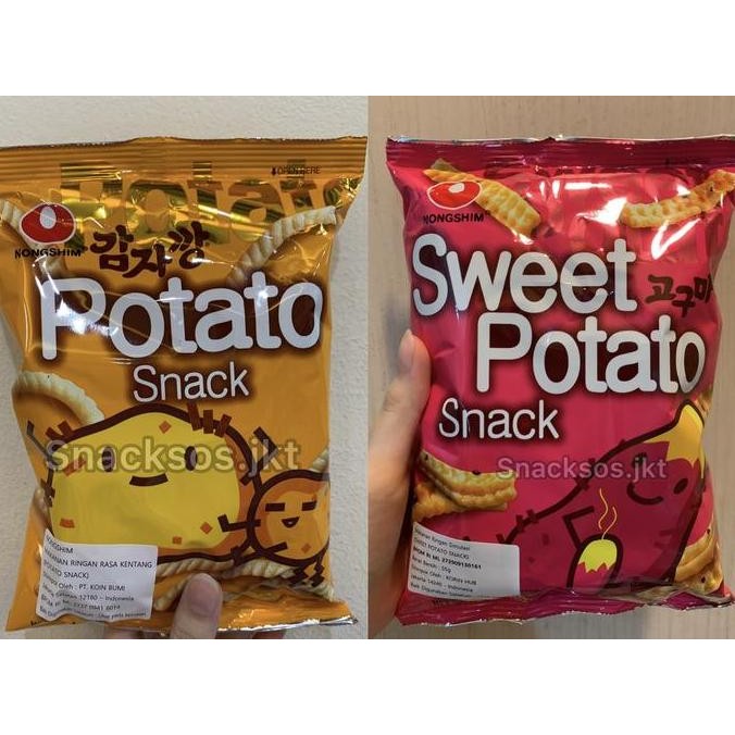 

NONGSHIM SWEET POTATO SNACK / POTATO SNACK KOREA- KENTANG