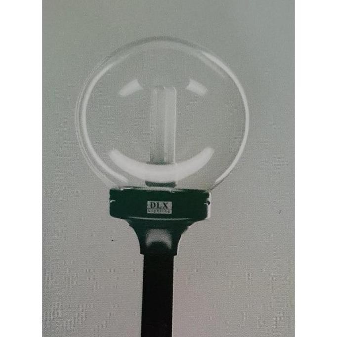 Lampu Taman / Pilar Bulat Bening Dlx Tp2
