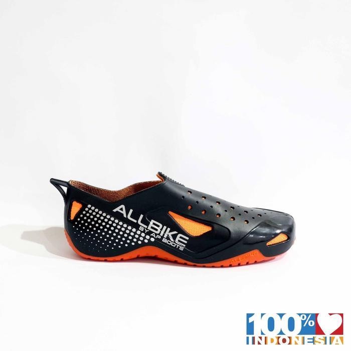 Sepatu Karet Pria Hobi Sepeda - Ap All Bike 39-43 Orange - Ap Boots