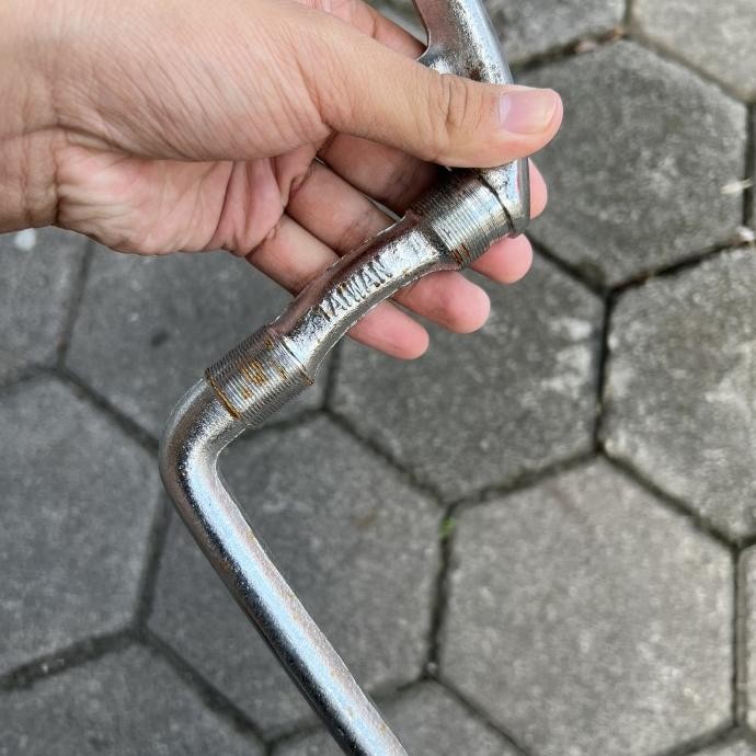 Part Sepeda Crank Gir Langsung Bmx Mongoose Sepeda Chrome Dk165 Taiwan 165 As Nos