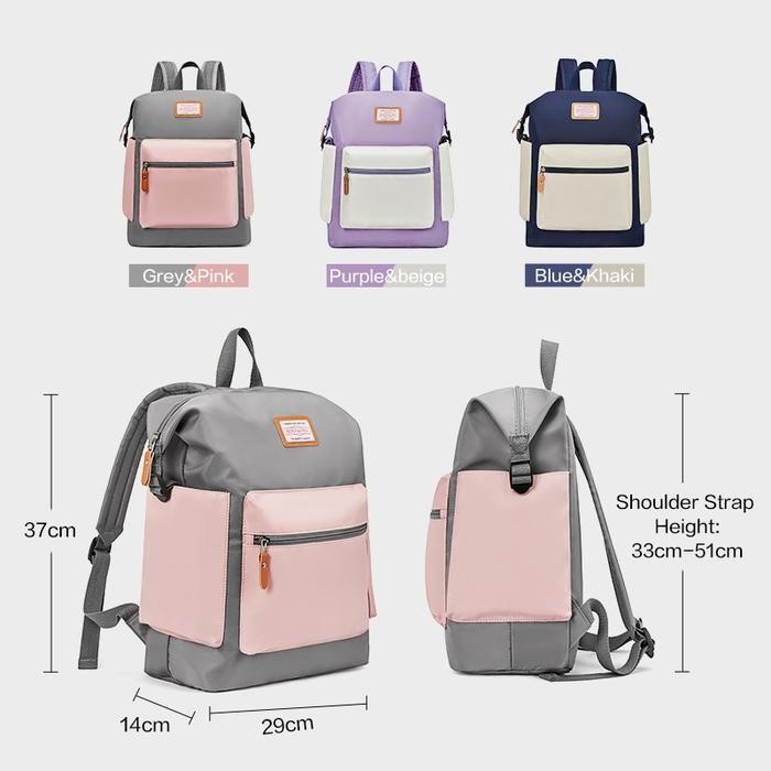AB Bostanten Ransel Pria Ransel Wanita Tas Couple Unisex Tas Pelajar