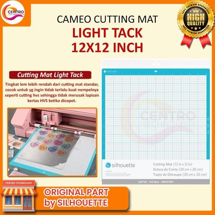 

Promo Cutting Mat Silhouette Cameo 12x12 inch & 12x24 inch | Alas Potong Lengket untuk Mesin Cutting Original Silhouette COD