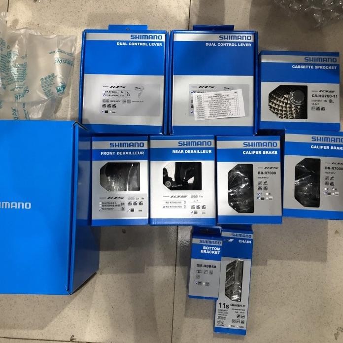 Part Sepeda Groupset 105 R7000 Group Set Shimano 105 11 Speed 52 36 170 11 34 New
