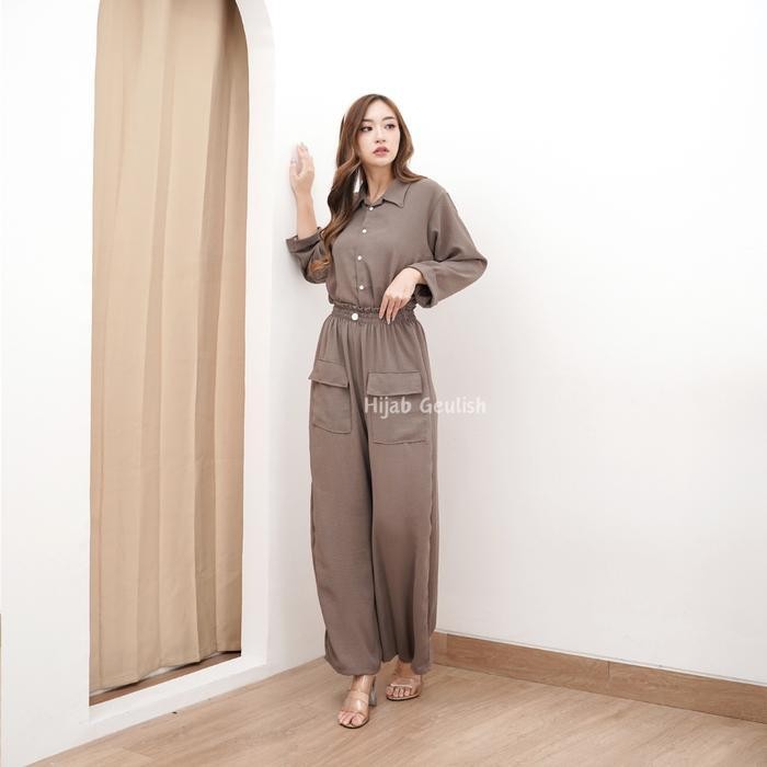 DWF SIGMA ONE SET CARGO / ONE SET CARGO / SETELAN WANITA