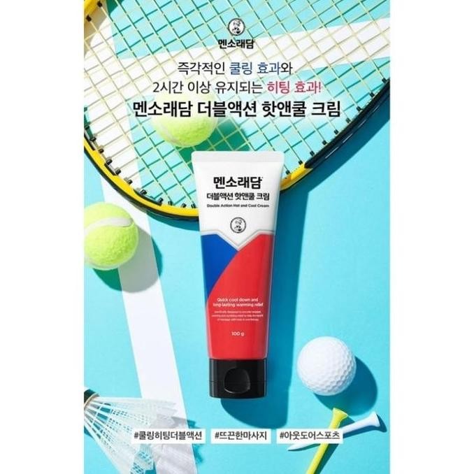 Mentholatum Double Action Hot and Cool Cream Pereda Nyeri Korea