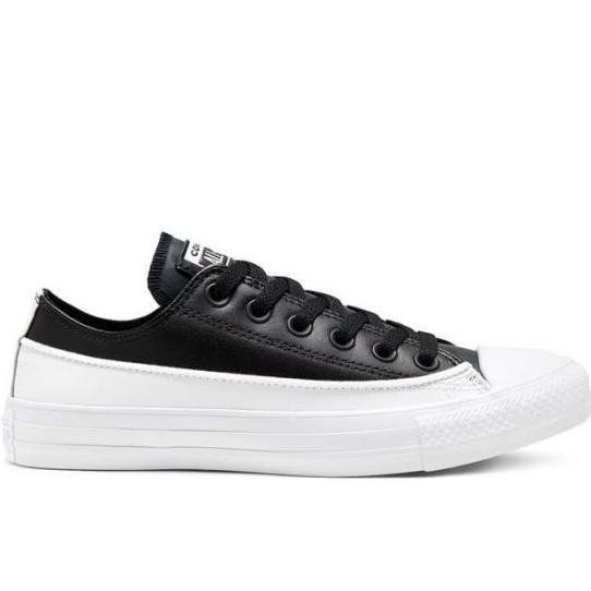 Sepatu Sneakers Wanita Converse Ct As Ox Rivals Black White 168921C (Best Quality)