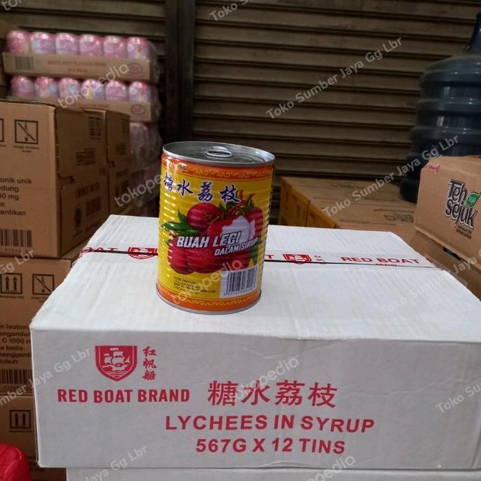 

Red Boat Lychee Kaleng 567gr Ori!!
