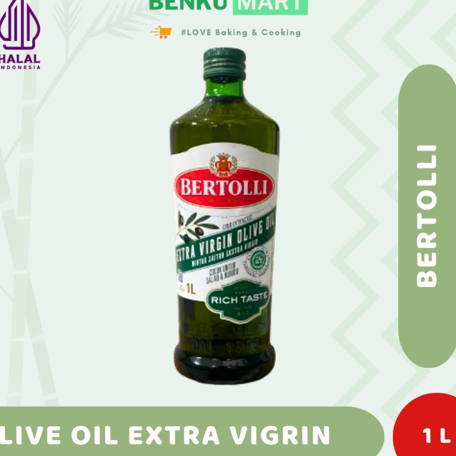 

Bertolli O Oil Extra Virgin Minyak Zaitun 1 Liter