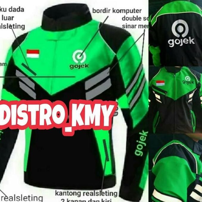 Jaket Gojek Terbaru Jaket Motor Jaket Driver Jaket Pakaian Pria dan Wanita Jaket Motor Model Touring